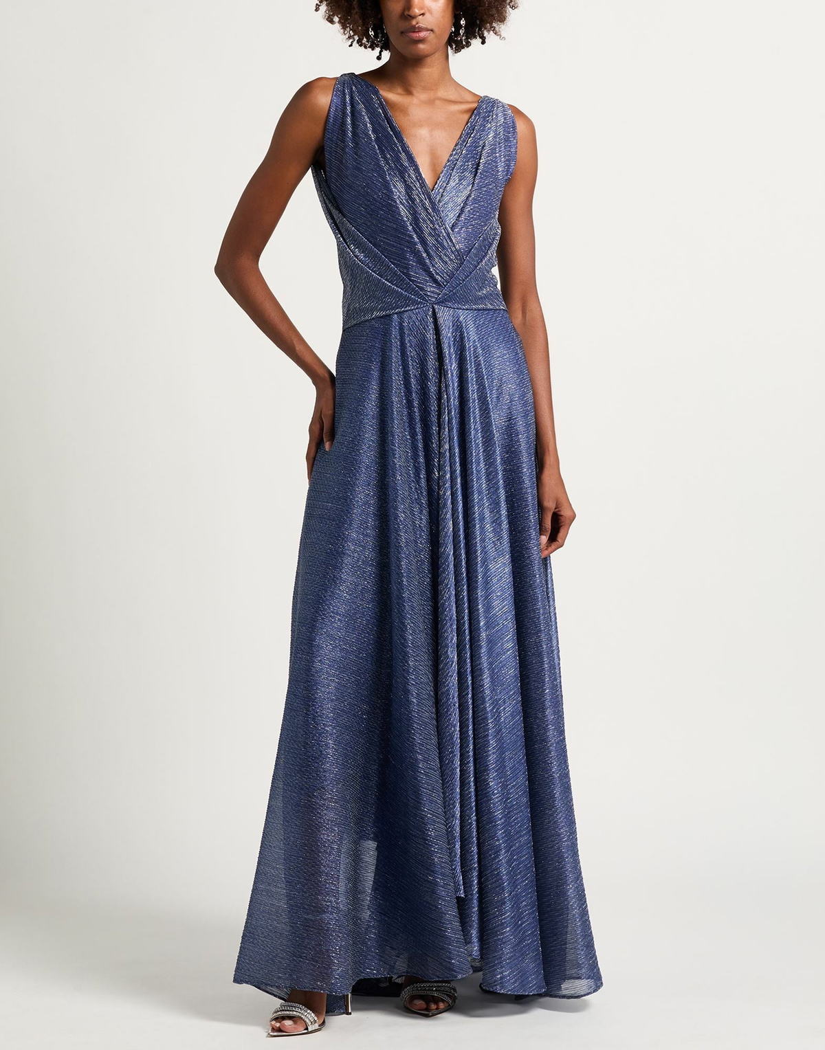 Talbot Runhof Womens Maxi dress in Navy