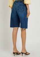 Mother The Half-pipe Bermuda Denim Shorts Blue