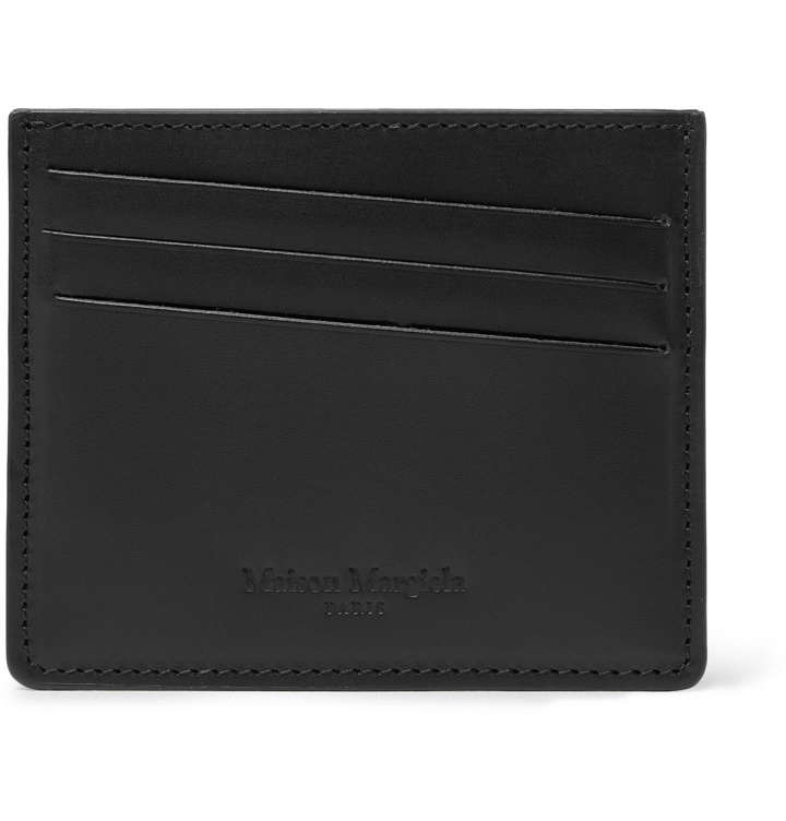 Photo: Maison Margiela - Leather Cardholder - Black