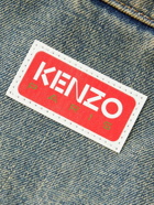 KENZO - Distressed Denim Jacket - Blue