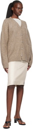 Lauren Manoogian Beige Loft Cardigan