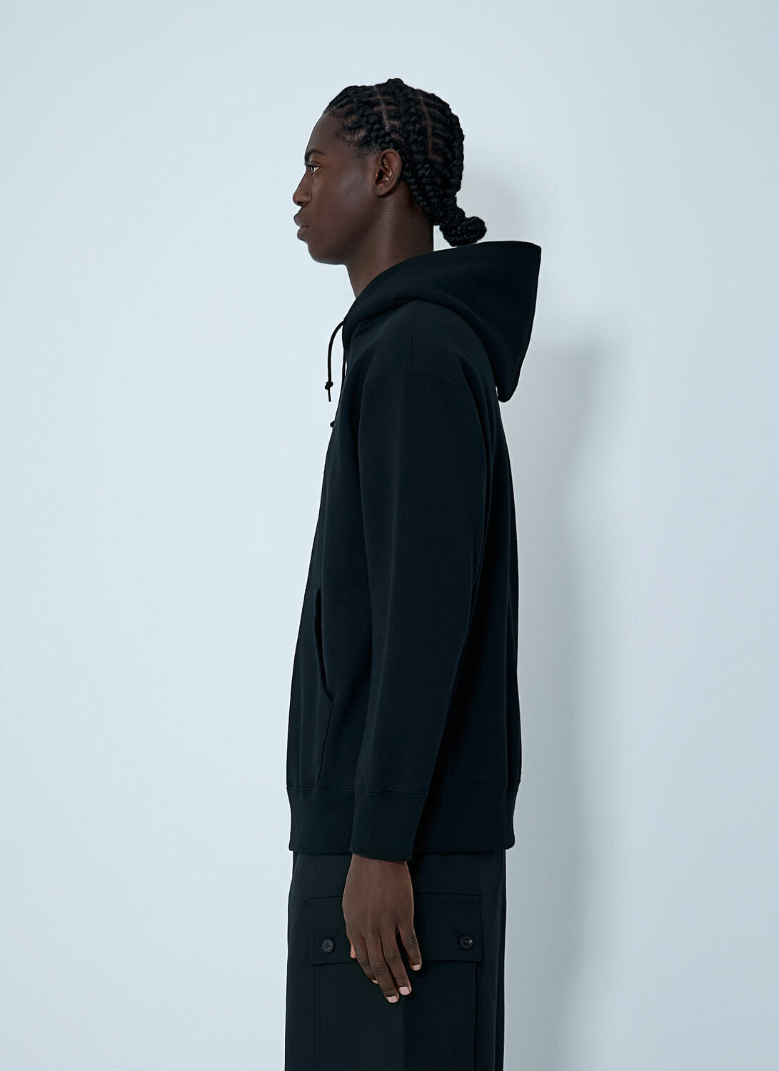 Comme des Garçons Homme Embroidered Logo Hooded Sweatshirt