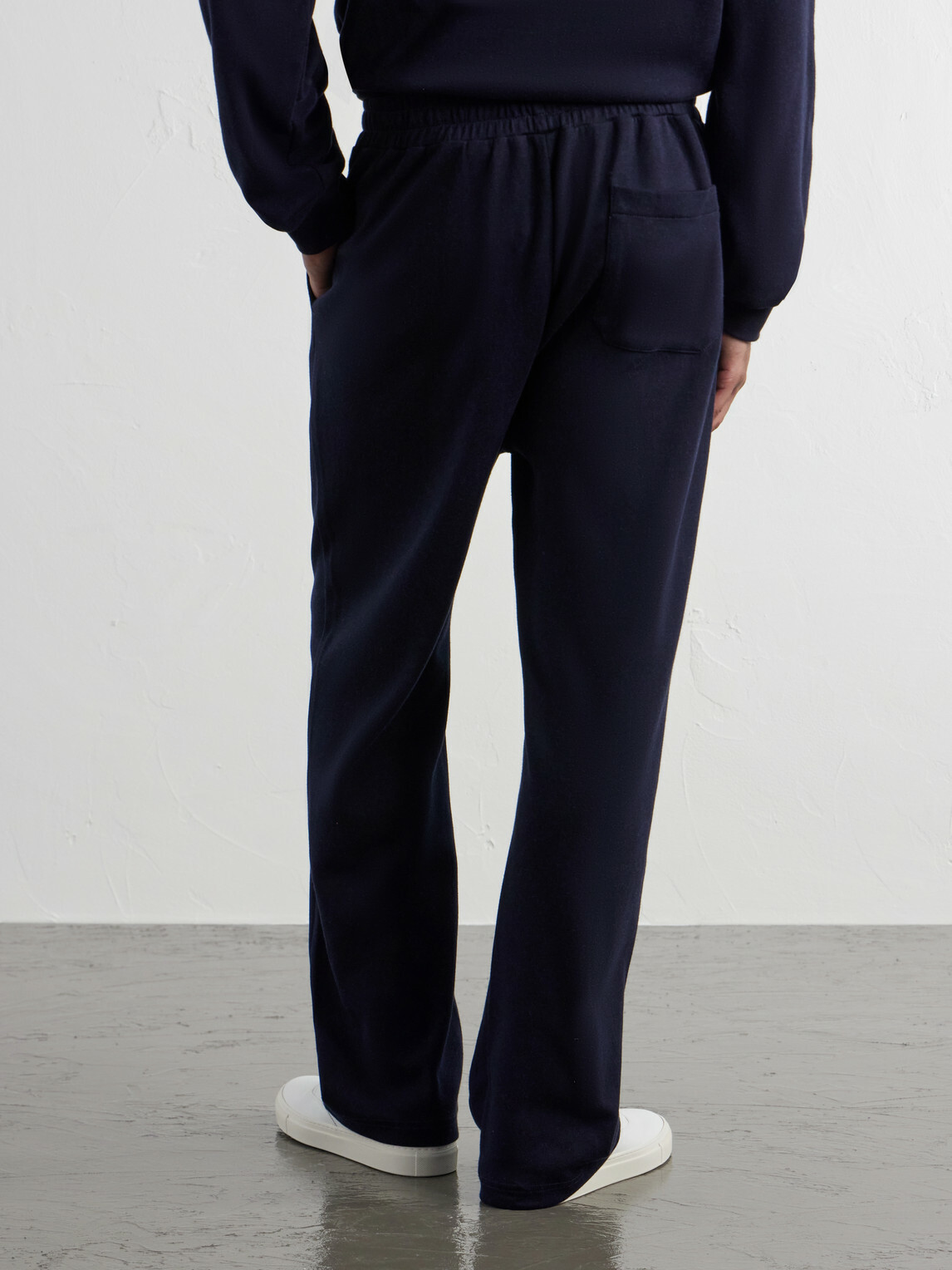 Mr P. - Cotton-Blend Jersey Sweatpants - Blue