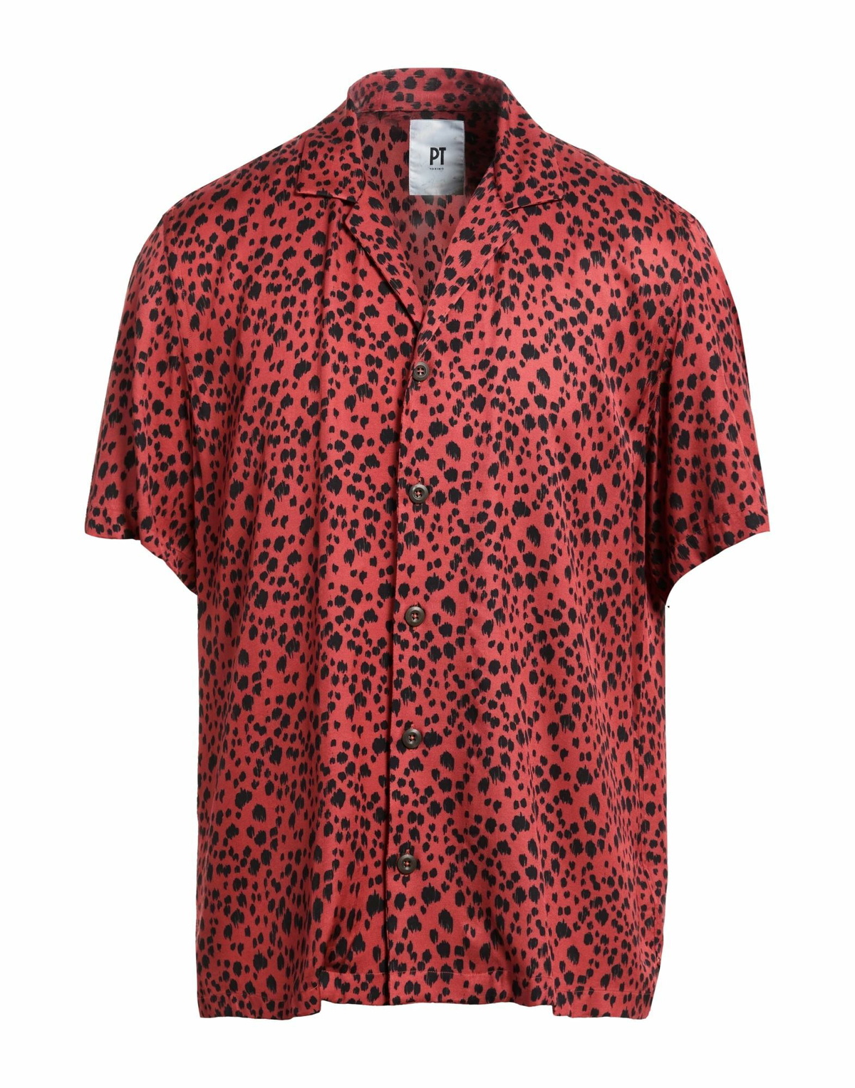 Pt Torino Mens Shirt Brick
