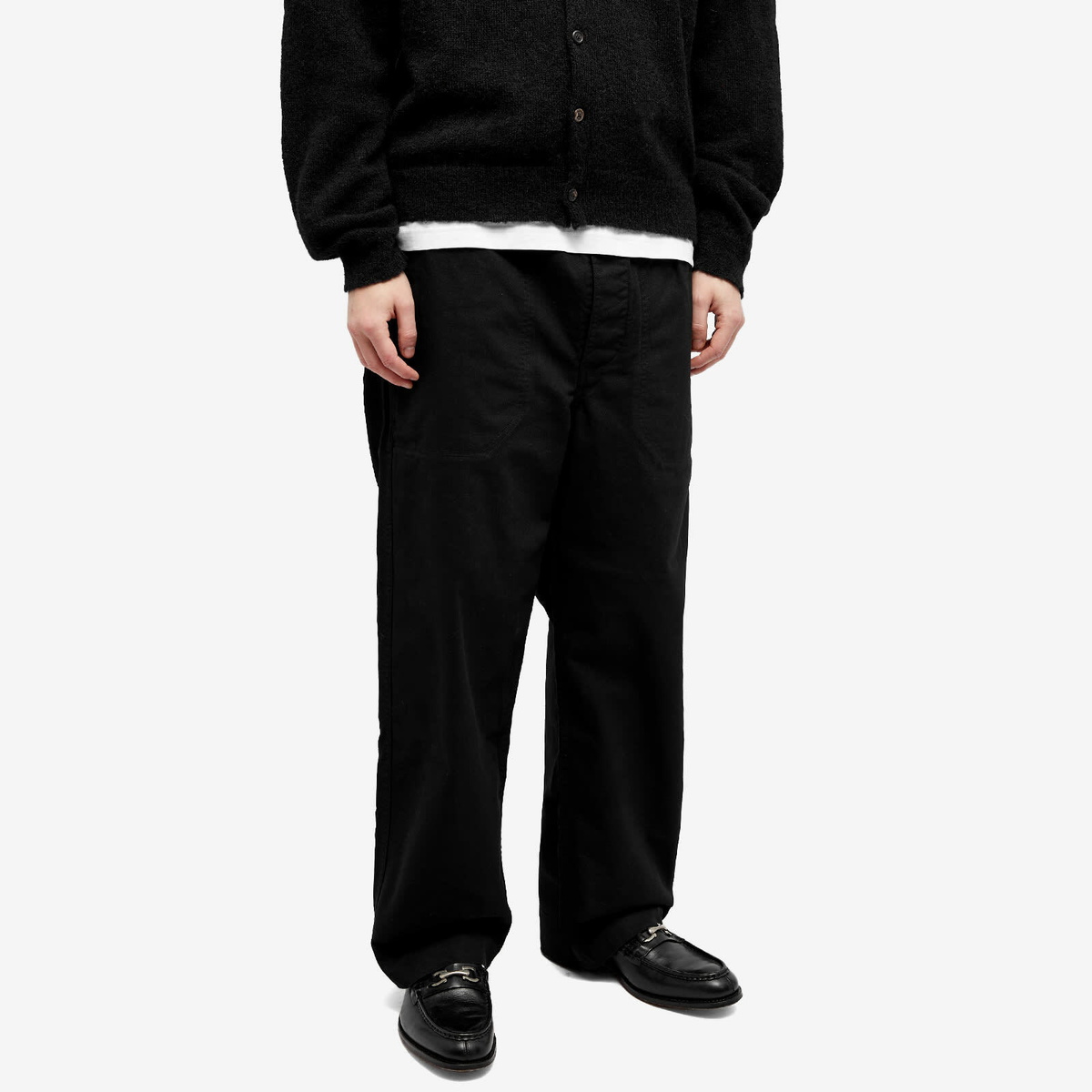 MHL by Margaret Howell Men's Zip Pocket Jogger Pant in Ink MHL by