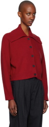 Loulou Studio Red Sao Cardigan