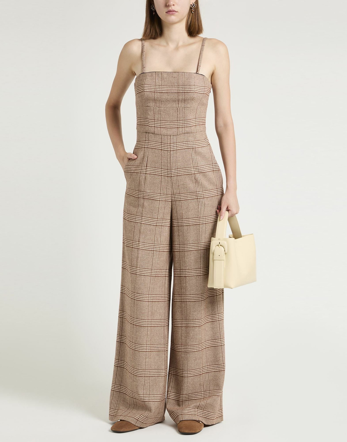 Twinset Womens Jumpsuit in Brown