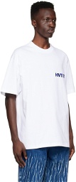 Xander Zhou White Cotton T-Shirt