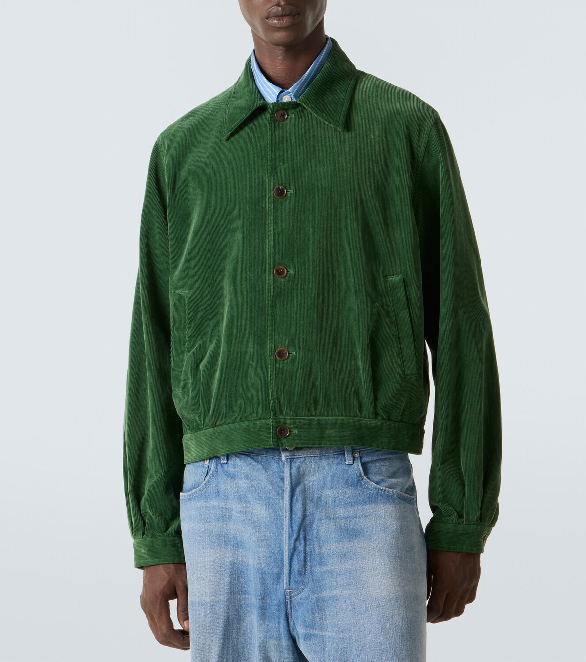 Auralee Cotton corduroy blouson jacket Auralee