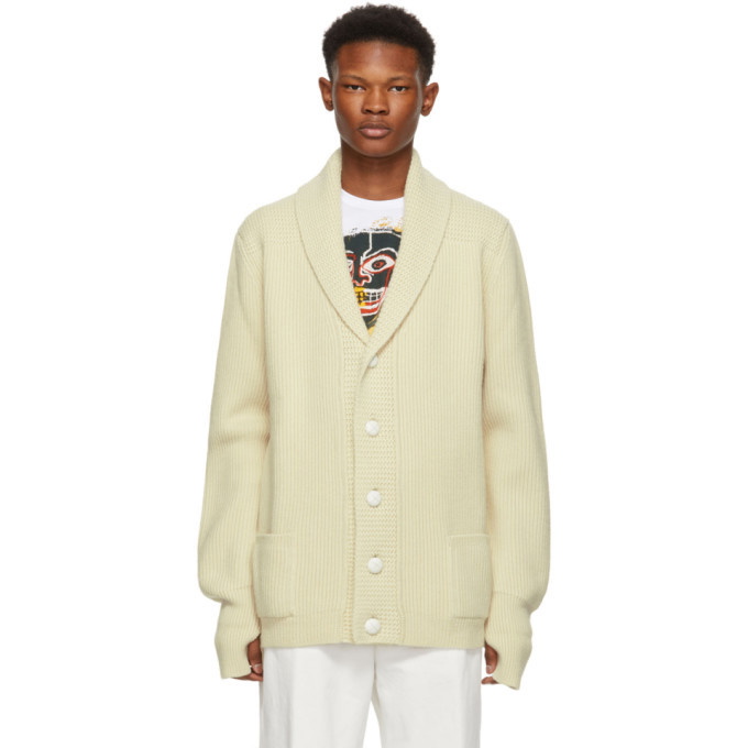 Photo: Maison Margiela White Wool Cardigan