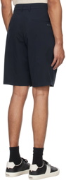 BOSS Navy Stretch Shorts