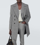 Tom Ford Virgin wool mouliné coat
