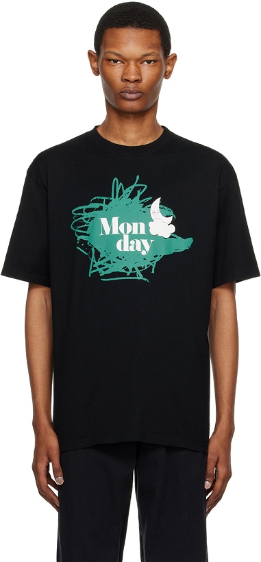 Photo: UNDERCOVER Black 'Monday' T-Shirt