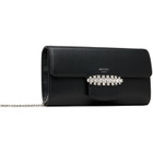 Jimmy Choo Black Bing Wallet Chain Bag