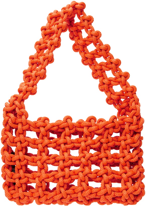 Photo: KARA Orange Knot Armpit Tote