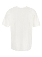 Palm Angels Logo Linen Collar T Shirt