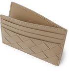 BOTTEGA VENETA - Intrecciato Leather Cardholder - Brown