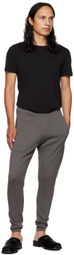 Label Under Construction Gray Perforated Lounge Pants