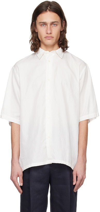 Photo: KAPTAIN SUNSHINE White Spread Collar Shirt