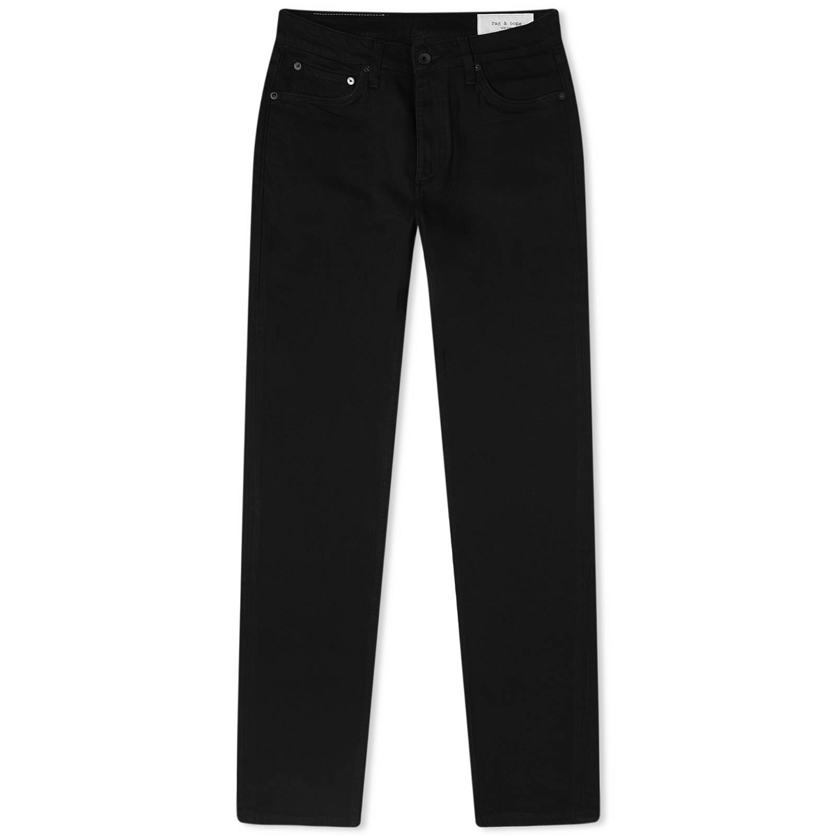 Photo: Rag & Bone Men's Fit 3 Straight Jeans in Black