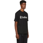 Etudes Black Wonder Logo T-Shirt