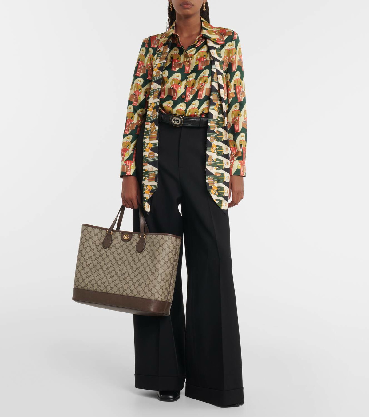 【GUCCI】Ophidia GG Supreme Strap Mini Tote Bag Gucci Ophidia GG Supreme Mini tote bag Gucci