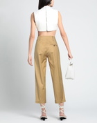 Erika Cavallini Womens Pants Camel