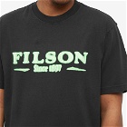 Filson Men's Logo Pioneer T-Shirt in Black