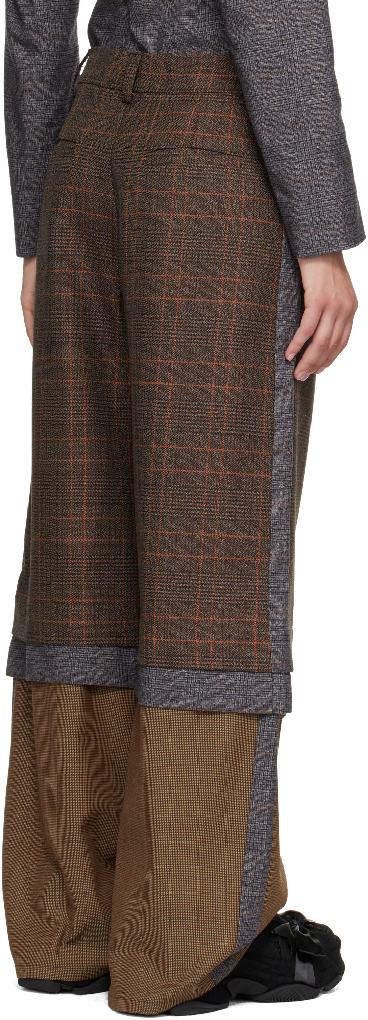 Collina Strada Brown Camelia Trousers