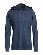 120% Lino Mens T-shirt in Navy