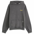 Represent Men's Owners Club Hoodie in Vintage Grey/Yellow