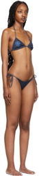 Gimaguas Blue SSENSE Exclusive Topanga Bikini