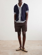 Onia - Camp-Collar Linen Shirt - Blue