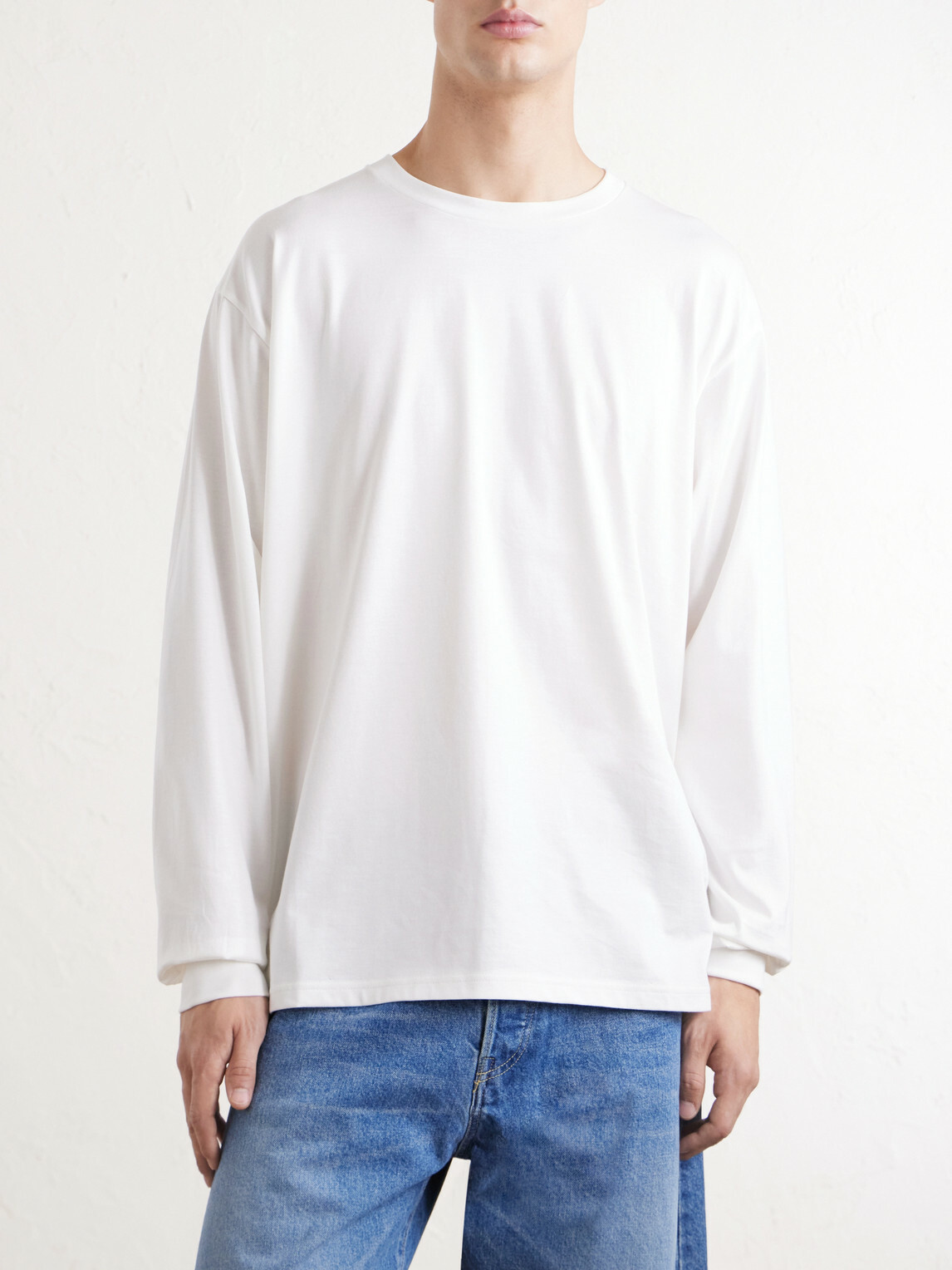 ssstein - Suvin Cotton-Jersey T-Shirt - White