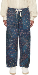 Karu Research Blue Drawstring Trousers