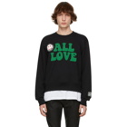 AMIRI Black A Love Movement Edition All Love Sweatshirt