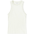 Daily Paper Women's Erib Tanktop in Icing Yellow
