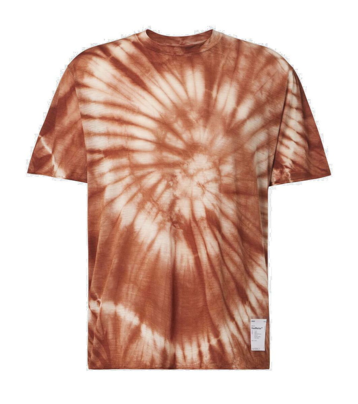 Photo: Satisfy Tie-dye wool jersey T-shirt