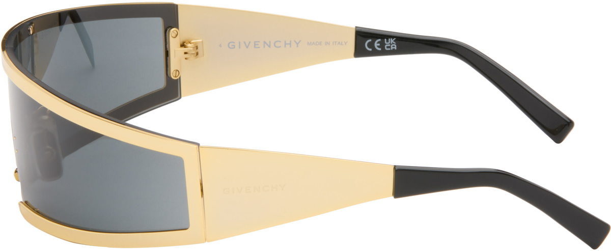Givenchy Gold Square Sunglasses