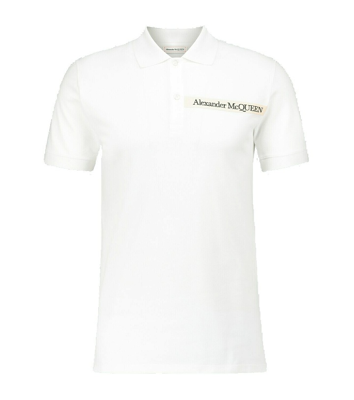 Photo: Alexander McQueen Logo polo shirt