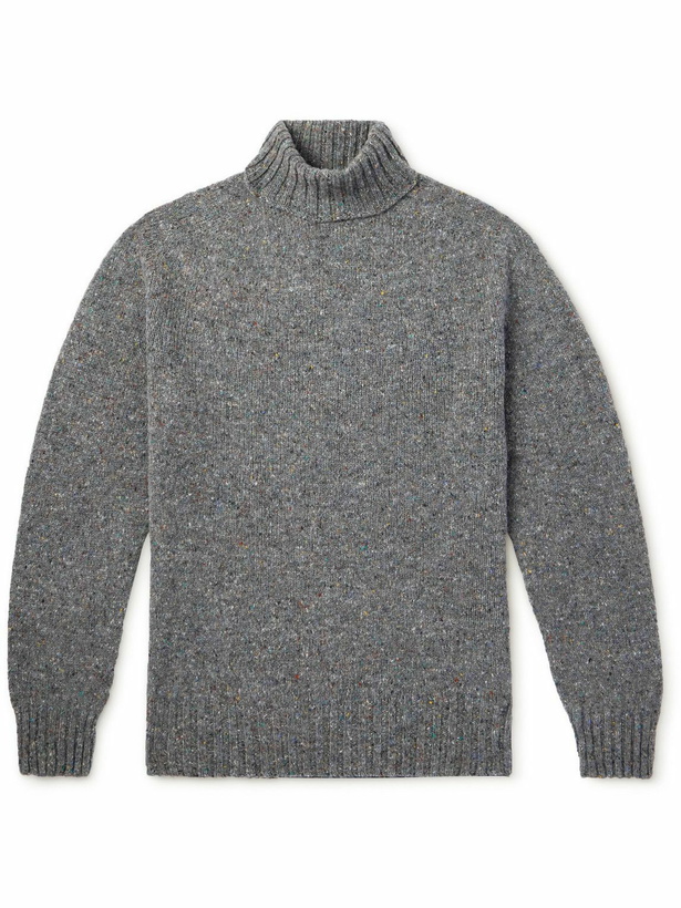 Photo: Howlin' - Moonchild Wool Rollneck Sweater - Gray