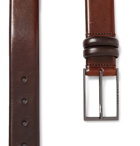 Hugo Boss - 3.5cm Brown Carmello Leather Belt - Men - Brown