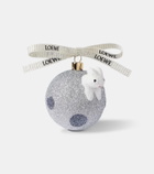 Loewe x Suna Fujita Bunny glitter glass ornament