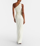 Versace Medusa '95 gathered jersey gown