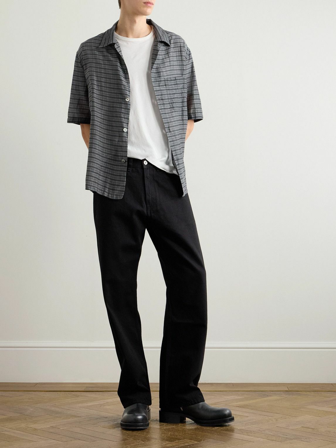 Our Legacy - Third Cut Straight-Leg Selvedge Jeans - Black