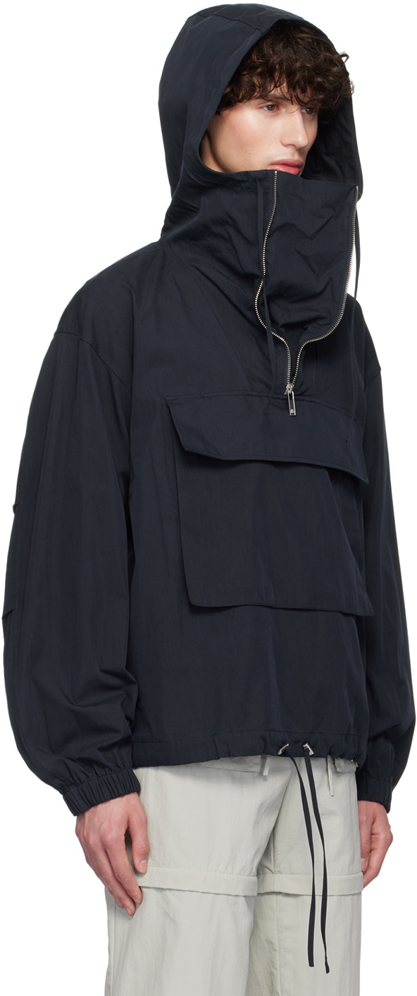 Helmut Lang Navy Gusset Jacket Helmut Lang