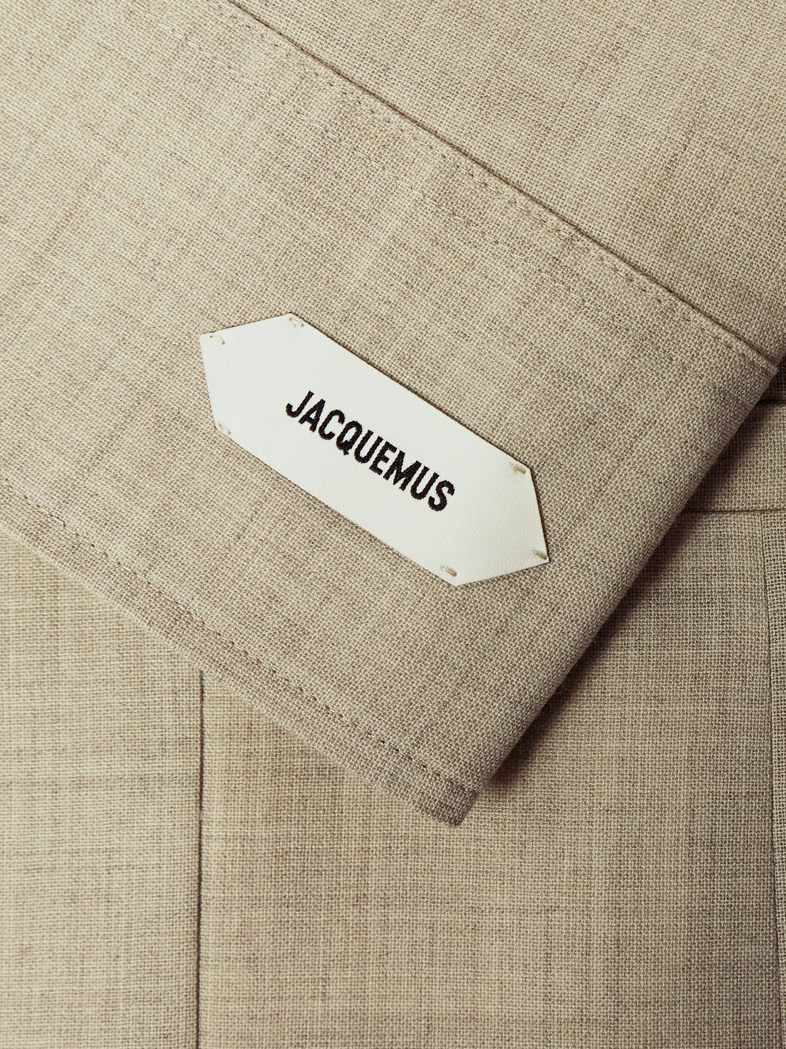 Jacquemus - Canevas Wool Suit Jacket - Neutrals