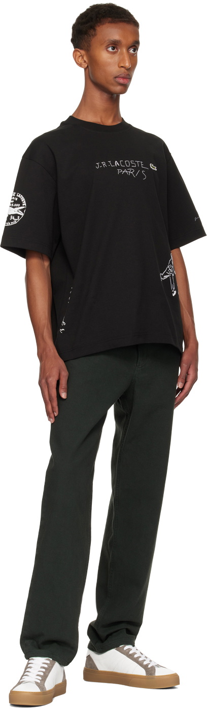Lacoste Black Loose Fit T-shirt