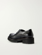 Balenciaga - Venom Leather Derby Shoes - Black