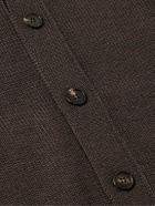 Incotex - Zanone Virgin Wool Cardigan - Brown